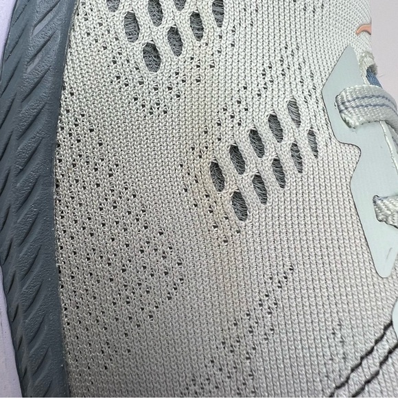 Hoka One One Clifton 6 Land Sea Foam Lace Up Walking Running Sneakers Size 10.5 - Picture 7 of 11